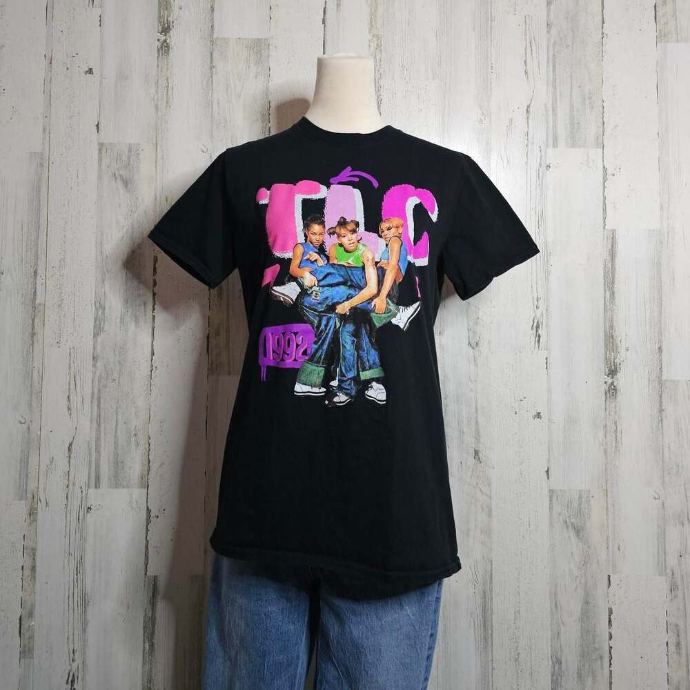 TLC 1992 Retro Hip Hop Graphic T-Shirt
